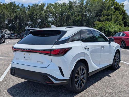 Ultra White 2024 Lexus RX 350 F SPORT Handling