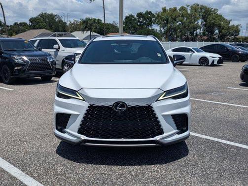 Ultra White 2024 Lexus RX 350 F SPORT Handling