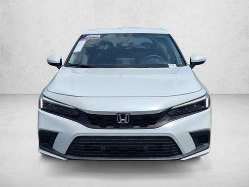 Platinum White Pearl 2022 Honda Civic LX