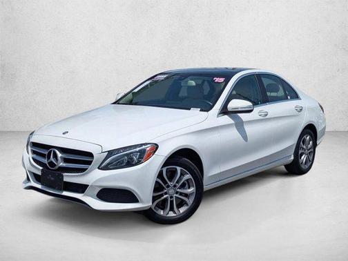 Diamond White Metallic 2015 Mercedes-Benz C-Class C 300 4MATIC