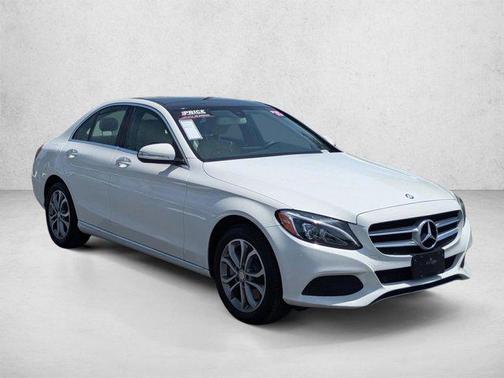 Diamond White Metallic 2015 Mercedes-Benz C-Class C 300 4MATIC