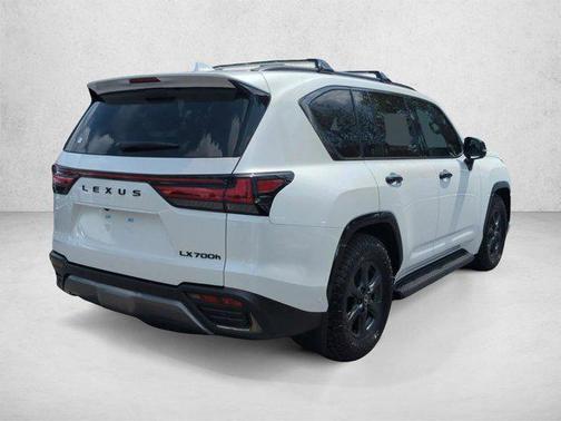 Eminent White Pearl 2025 Lexus LX 700h Overtrail