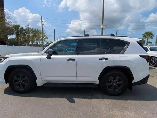Eminent White Pearl 2025 Lexus LX 700h Overtrail