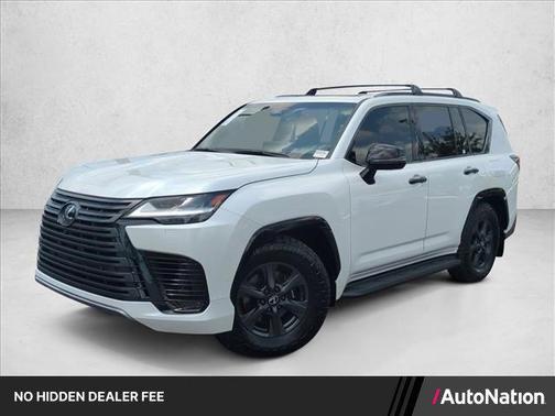 Eminent White Pearl 2025 Lexus LX 700h Overtrail