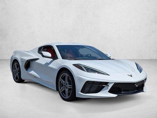 Arctic White 2026 Chevrolet Corvette Stingray w/1LT