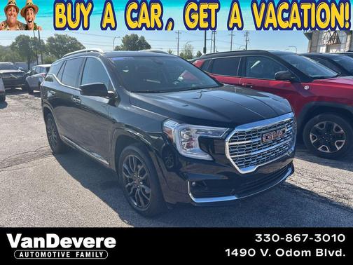 Ebony Twilight Metallic 2023 GMC Terrain Denali