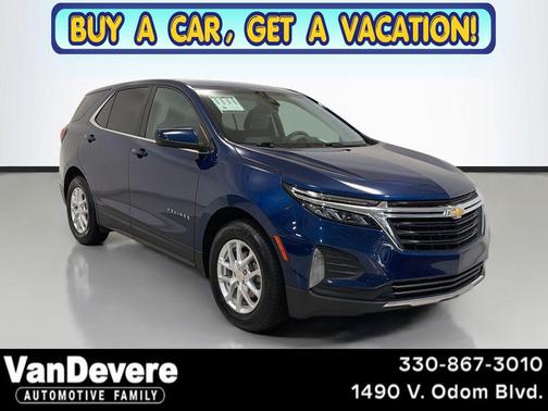 Blue Glow Metallic 2022 Chevrolet Equinox 1LT