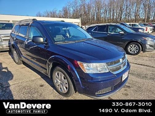 Contusion Blue Pearlcoat 2017 Dodge Journey SE