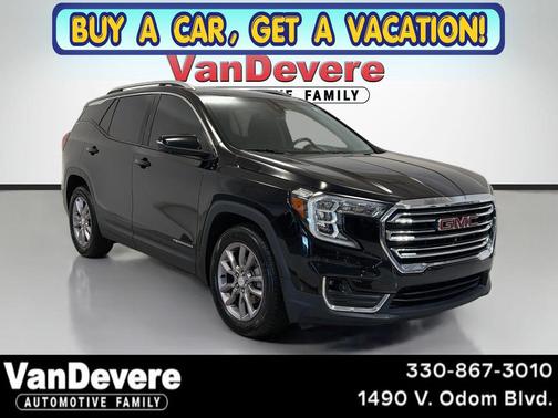 Ebony Twilight Metallic 2022 GMC Terrain SLT