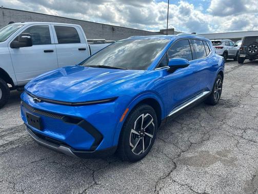 Riptide Blue Metallic 2025 Chevrolet Equinox EV LT