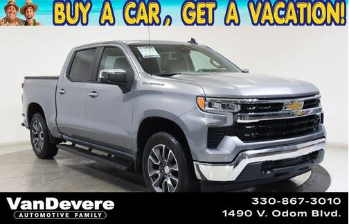 Sterling Gray Metallic 2024 Chevrolet Silverado 1500 LT