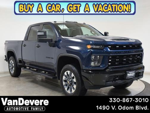 Blue Metallic 2023 Chevrolet Silverado 2500 Custom