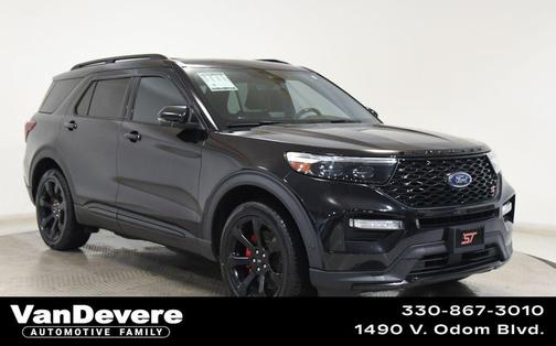 Agate Black Metallic 2020 Ford Explorer ST