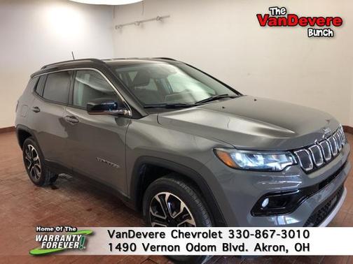 Sting-Gray Clearcoat 2022 Jeep Compass Limited