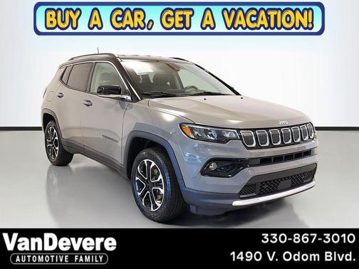 Sting-Gray Clearcoat 2022 Jeep Compass Limited