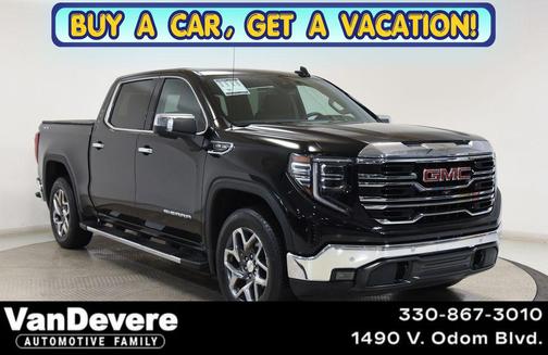 Onyx Black 2023 GMC Sierra 1500 SLT