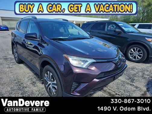 Black Currant 2017 Toyota RAV4 LE