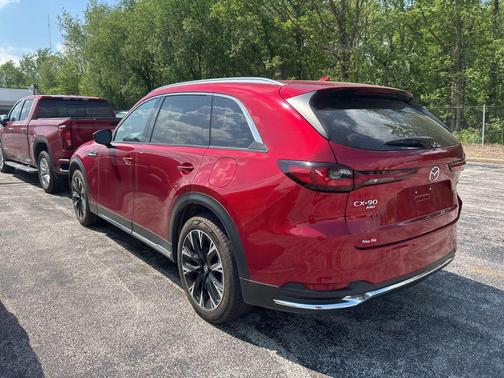 Soul Red Crystal Metallic 2024 Mazda CX-90 PHEV Premium