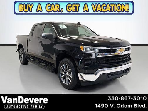 Black 2023 Chevrolet Silverado 1500 LT