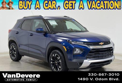 Blue Glow Metallic 2022 Chevrolet Trailblazer LT