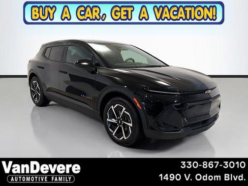 Black 2025 Chevrolet Equinox EV LT
