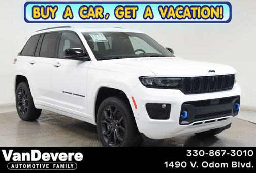 Bright White Clearcoat 2025 Jeep Grand Cherokee 4xe Anniversary Edition