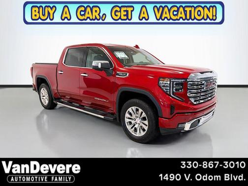 Volcanic Red Tintcoat 2024 GMC Sierra 1500 Denali