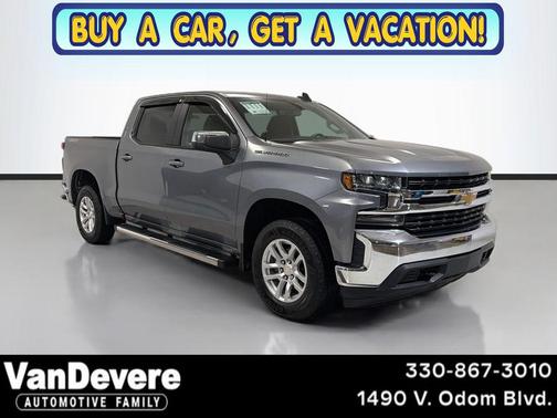 Satin Steel Metallic 2021 Chevrolet Silverado 1500 LT