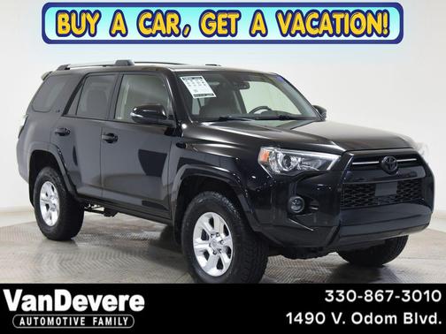 Midnight Black Metallic 2023 Toyota 4Runner SR5 Premium