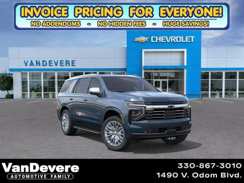 Lakeshore Blue Metallic 2026 Chevrolet Tahoe Premier