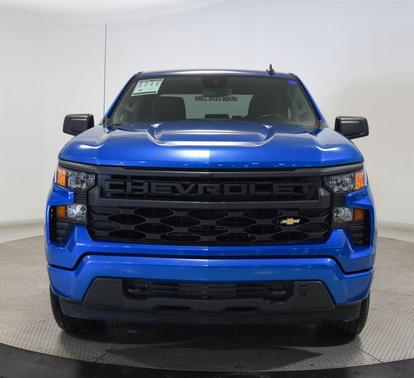 Glacier Blue Metallic 2024 Chevrolet Silverado 1500 Custom
