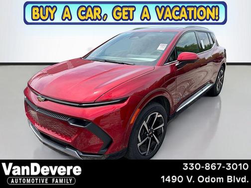 Radiant Red Tintcoat 2025 Chevrolet Equinox EV LT