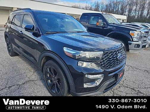 Black 2020 Ford Explorer ST