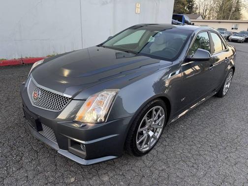Thunder Gray ChromaFlair 2011 Cadillac CTS-V Base
