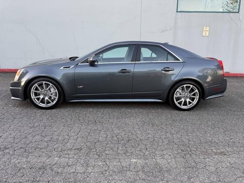Thunder Gray ChromaFlair 2011 Cadillac CTS-V Base