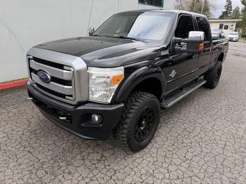 Tuxedo Black Metallic 2015 Ford F-350 Platinum