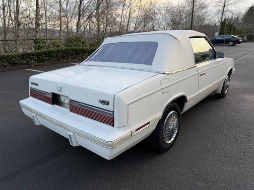 1983 Chrysler LeBaron Base 2dr Convertible