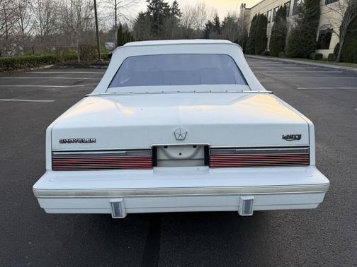 1983 Chrysler LeBaron Base 2dr Convertible