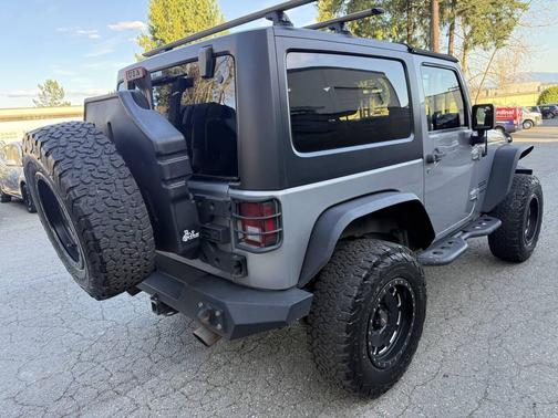 Billet Silver Metallic Clearcoat 2017 Jeep Wrangler Sport