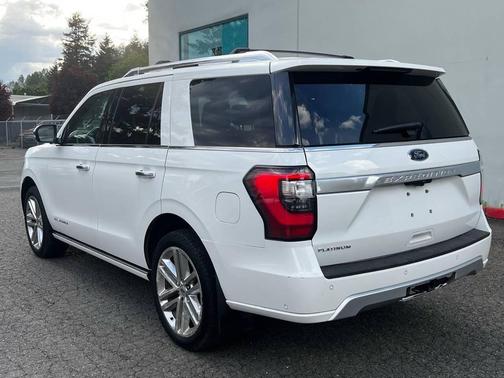 Star White Metallic Tri-Coat 2020 Ford Expedition Platinum