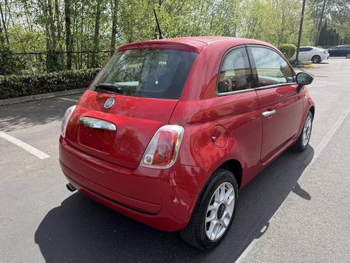 Red 2014 FIAT 500 Pop