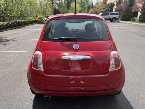 Red 2014 FIAT 500 Pop