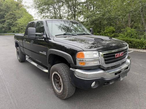 Onyx Black 2007 GMC Sierra 2500 SLT H/D Crew Cab