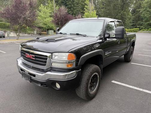 Onyx Black 2007 GMC Sierra 2500 SLT H/D Crew Cab
