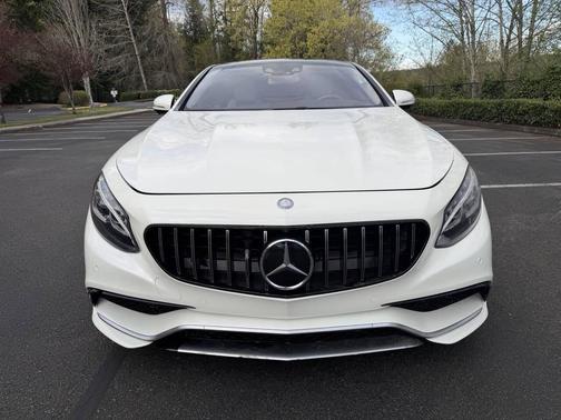 White 2015 Mercedes-Benz S-Class 4MATIC
