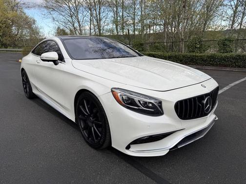 White 2015 Mercedes-Benz S-Class 4MATIC