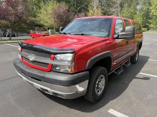 Victory Red 2003 Chevrolet Silverado 2500 LS H/D Extended Cab