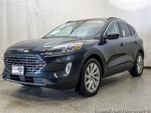 Stone Blue Metallic 2022 Ford Escape Titanium