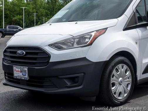 Frozen White 2019 Ford Transit Connect XL