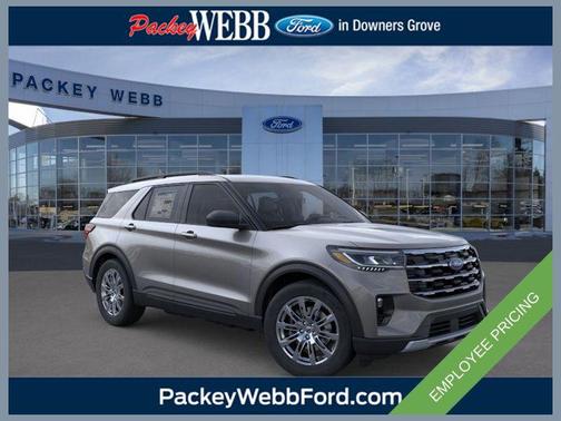 Carbonized Gray Metallic 2026 Ford Explorer Active